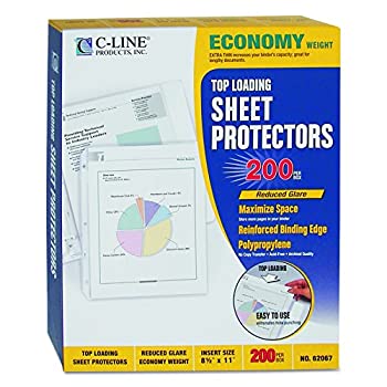 【中古】【輸入品・未使用】Economy Weight Poly Sheet Protector%ｶﾝﾏ% Reduced Glare%ｶﾝﾏ% 11 x 8 1/2%ｶﾝﾏ% 200/BX (並行輸入品)