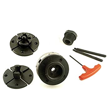 【中古】【インポート品・未当て嵌める】PSI CMG3Cミニ手持ち部分4ジョーウッド旋盤ファスナー取り合わせ