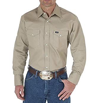 【中古】【輸入品・未使用】Wrangler（ラングラー）メンズ オーセンティックなカウボーイカット ウエスタンワークシャツ 長袖 US サイズ: XX-Large