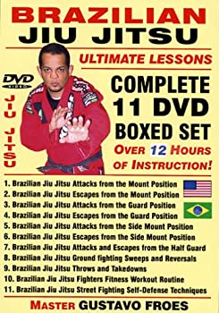 【中古】【輸入品・未使用】Brazilian Jiu Jitsu %ﾀﾞﾌﾞﾙｸｫｰﾃ%Ultimate Lessons%ﾀﾞﾌﾞﾙｸｫｰﾃ% COMPLETE 11 DVD BOXED SET%ｶﾝﾏ% Starring Brazilian Master Gustavo Froes