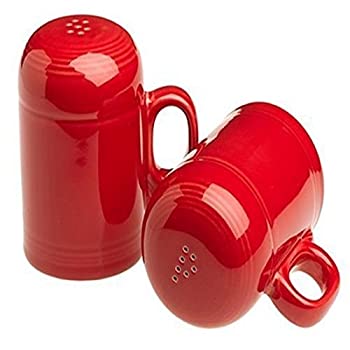 【中古】【輸入品・未使用】(Scarlet) - Fiesta Rangetop Salt and Pepper Set%ｶﾝﾏ% Scarlet