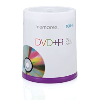 【中古】【輸入品・未使用】メモレックス・テレックス 4.7GB 16倍速対応 録画用DVD+Rディスク(100枚入) 並行輸入品|スカイマーケットプラス