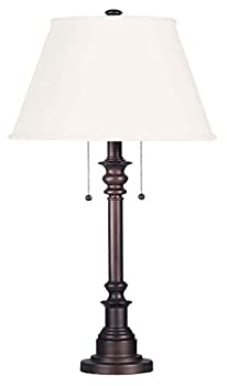 【中古】【インポート品・未当てはめる】Kenroy Home 30437BRZ クラシックテーブルランプ 高さ30.5in 差しわたし17in ブロンズ大成