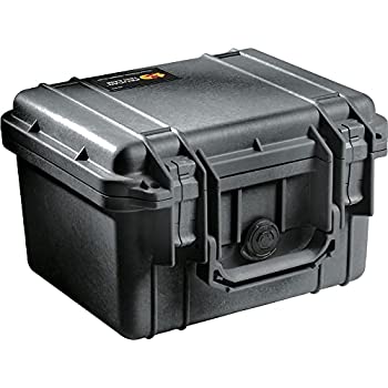 【中古】【輸入品・未使用】PELICAN ハードケース 1300 ノーフォーム ブラック 6.9L 防水 ブラック 021825