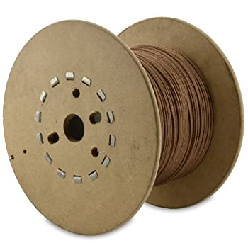 【中古】【輸入品・未使用】(9.1m%ｶﾝﾏ% 180kg Test%ｶﾝﾏ% Camo Brown) - American Fishing Wire 49-Strand Cable Bare 7x7 Stainless Steel Leader Wire