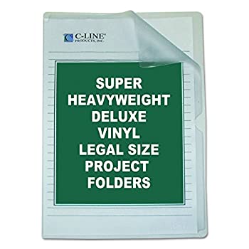 【中古】【輸入品・未使用】Deluxe Project Folders%ｶﾝﾏ% Jacket%ｶﾝﾏ% Legal%ｶﾝﾏ% Vinyl%ｶﾝﾏ% Clear%ｶﾝﾏ% 50/Box (並行輸入品)
