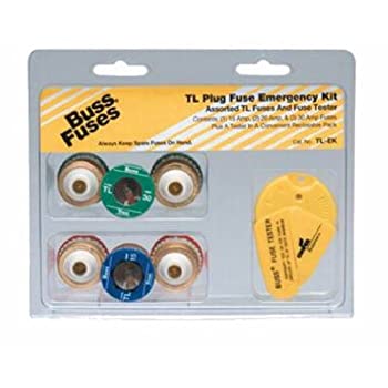 【中古】【輸入品・未使用】Bussmann TL-EK TL ヒューズ詰め合わせ 1個 TL-15 2個 TL-20 3個 TL-30 1個 ヒューズテスター 6個パックプラステスター