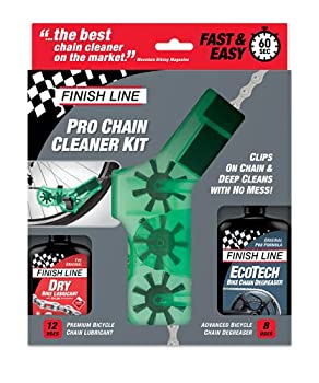 【中古】【インポート品・未当て嵌める】FINISH LINE(為し終える伝達ルート) チェーンクリーナーキット