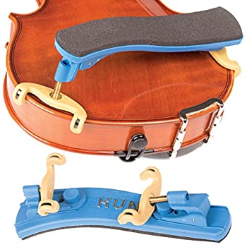 【中古】【輸入品・未使用】Kun Collapsible Mini Blue Shoulder Rest for 1/16 - 1/4 Violin