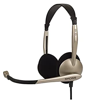 【中古】【輸入品・未使用】Koss コス CS100 ヘッドセット 有線型 [並行輸入品]