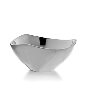 【中古】【インポート品・未当て嵌める】(Medium) - Nambe Tri-Corner 22.9珊 Bowl 食器・カトラリー・グラス-食器-煮物椀