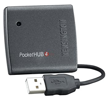 【中古】【輸入品・未使用】Kensington 32007 Pocket Notebook 4-Port USB Hub by KENSINGTON [並行輸入品]
