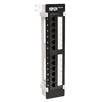 【中古】【輸入品・未使用】Tripp Lite 12-Port Wall-Mount Cat5e Patch Panel%ｶﾝﾏ% 568B%ｶﾝﾏ% RJ45 Ethernet [並行輸入品]