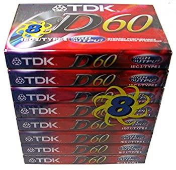 【中古】【インポート品・未当て嵌める】TDK 活動的60(8容器に並べる)