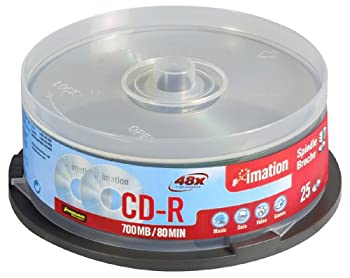 【中古】【輸入品・未使用】Imation???25?x CD - R???700?MB 48?x???ストレージメディア