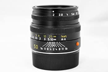 【中古】【輸入品・未使用】Leica 50?mm f / 2.0?summicron-mブラックレンズfor Mシステム|スカイマーケットプラス