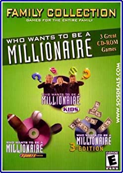【中古】【輸入品・未使用】Who Wants to be a Millionaire Family Bundle - Kids Edition%ｶﾝﾏ% Sports and 3rd Edition in 1! (輸入版)