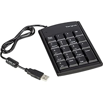 【中古】【輸入品・未使用】Targus Numeric Keypad with USB Hub - Keypad - USB - black [並行輸入品]
