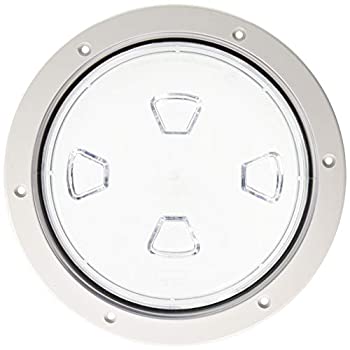 【中古】【輸入品・未使用】DECK PLATE 8 SMOOTH CENTER Clear by BECKSON MARINE