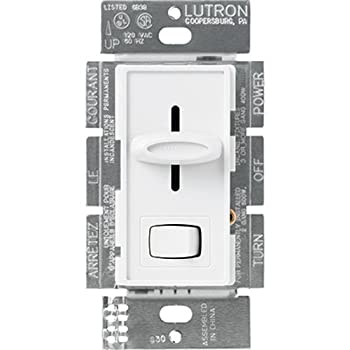 【中古】【輸入品・未使用】Lutron Electronics White Skylark Dimmer With Preset Switch S600PH-WH｜スカイマーケットプラス