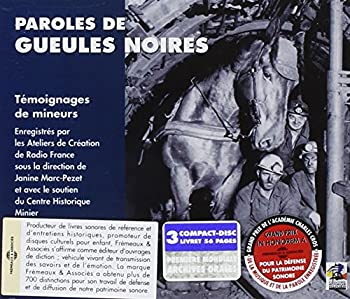 【中古】【輸入品・未使用】Paroles De Gueules Noires-Testimonies of French Mi｜スカイマーケットプラス