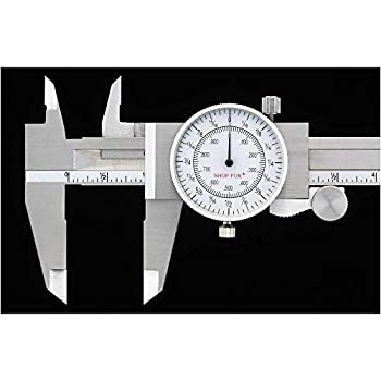 【中古】【インポート品・未当て嵌める】Shop Fox D3208 Fractional Dial Caliper by Shop Fox