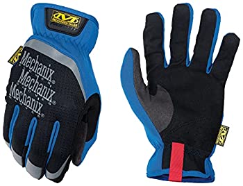 【中古】【輸入品・未使用】メカニクスウェア(Mechanix Wear) ファストフィット L ブルー MFF-03-010 タッチスクリーン対応 EN388適合:2121 洗濯可