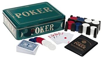【中古】【輸入品・未使用】Poker Game - Tin (Green)