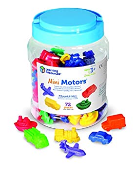 【中古】【輸入品・未使用】Learning Resources Mini Motors Counters (Set of 72)