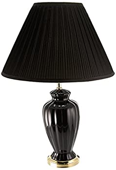 【中古】【輸入品・未使用】ORE International 6118BK 26-Inch Ceramic Table Lamp%ｶﾝﾏ% Black by Ore International [並行輸入品]｜スカイマーケットプラス