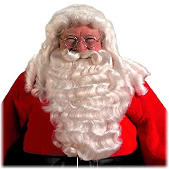 【中古】【輸入品・未使用】Santa Deluxe Wig & Beard サンタデラックスウィッグ＆あごひげ サイズ：One Size