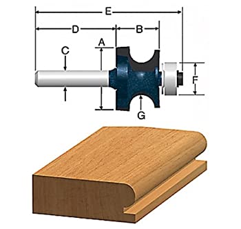 【中古】【輸入品・未使用】Bosch 85631MC 7/8 In. Edge Beading Router Bit 8,540円