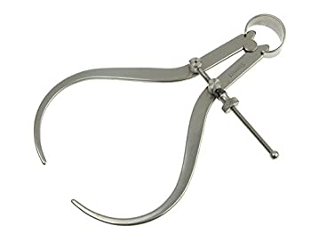 【中古】【輸入品・未使用】Starrett 79A-4 Solid Nut Outside Spring Caliper%ｶﾝﾏ% Steel%ｶﾝﾏ% Flat Leg%ｶﾝﾏ% 0-4 Range by Starrett