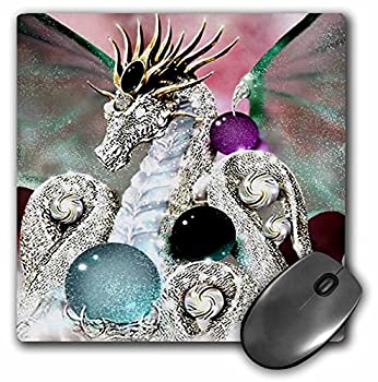 【中古】【輸入品・未使用】3Dローズ 神話 - すべてが光るドラゴン - マウス パッド - マウスパッド - mp_798_1 (並行輸入)