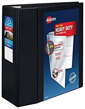 【中古】【輸入品・未使用】Nonstick Heavy-Duty EZD Reference View Binder%ｶﾝﾏ% 5%ﾀﾞﾌﾞﾙｸｫｰﾃ% Capacity%ｶﾝﾏ% Black (並行輸入品)