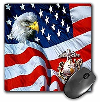 【中古】【輸入品・未使用】3Dローズ 米国海兵隊 - 米国海兵隊 - マウス パッド - マウスパッド - mp_768_1 (並行輸入)|スカイマーケットプラス