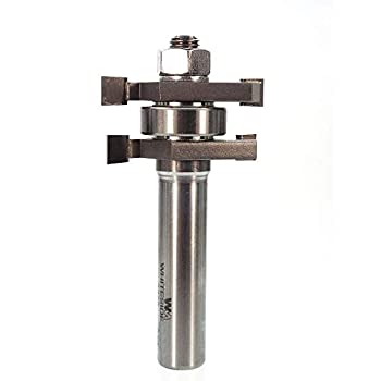 【中古】【輸入品・未使用】Whiteside Router Bits 3375 Tongue and Groove Assembly with 1-5/8-Inch Large Diameter and 1/2-Inch to 13/16-Inch Cutting Length by White