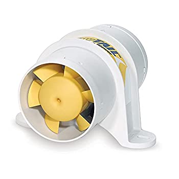 【中古】【インポート品・未当て嵌める】シャフロ インラインブロア 3in 12VDC 3.8Amp