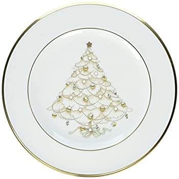 【中古】【輸入品・未使用】Noritake Palace Christmas Gold Holiday Accent Plate
