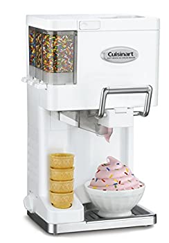 【中古】【インポート品・未当てはめる】クイジナート ソフトクリーム製造会社 Cuisinart Ice-45 Mix Ice Cream Maker (白いこと) 並行輸入品 [並行輸入品]