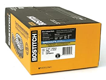 【中古】【輸入品・未使用】BOSTITCH C8P90BDG Thickcoat Round Head 2-1/2-Inch by .090-Inch by 15 Degree Wire Collated Coil Siding Nail (3%カンマ%600 per Box) [並行輸|スカイマーケットプラス