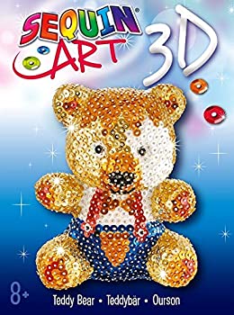 【中古】【輸入品・未使用】KSG Arts and Crafts 3D Sequin Art 0502 Teddy 3D Polystyrene Model Kit 12,596円