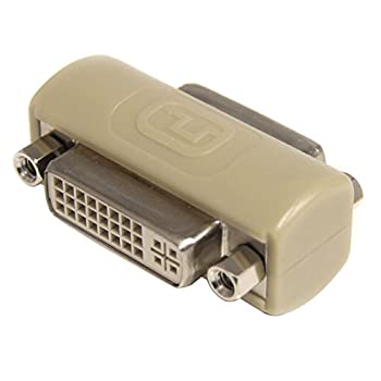 【中古】【インポート品・未当て嵌める】StarTech DVI-Iカプラー/ジェンダーチェンジャー - - DVIのジェンダーチェンジャー - DVI-I（f）をDVI-I（F）に - gcdviiff、 F/F ベージュ [並
