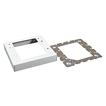 【中古】【輸入品・未使用】Wiremold V5747-2 4-3/4"W Two Gang Box - Ivory