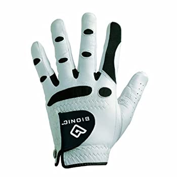 【中古】【輸入品・未使用】(Medium/Large%ｶﾝﾏ% Worn On Left Hand) - Bionic Gloves -Men's StableGrip Golf Glove W/ Patented Natural Fit Technology Made from Long La