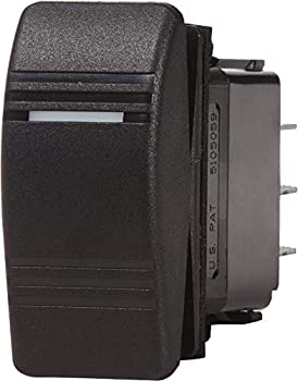 【中古】【輸入品・未使用】青い海 - 防水ConturaロッカースイッチスイッチContura DPDT（オン） - オフ - オンのBlk