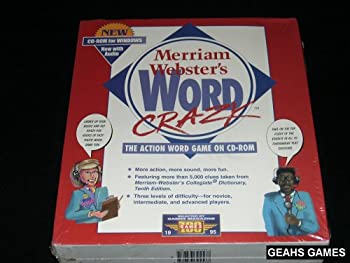【中古】【輸入品・未使用】Merriam Webster's Word Crazy (輸入版)｜スカイマーケットプラス
