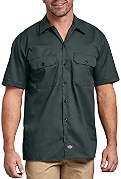 【中古】【輸入品・未使用】Dickies (ディッキーズ) メンズ 半袖 ワークシャツ US サイズ: Medium カラー: グリーン