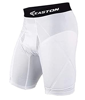 【中古】【輸入品・未使用】(Medium & White) - Easton Youth Extra Protective Sliding Short｜スカイマーケットプラス 35,614円