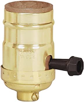 【中古】【輸入品・未使用】Cooper Wiring Devices 925ABD-SP-L 250-Watt Electrolier Medium Base Metal Shell Two Circuit Turn Knob Switch%ｶﾝﾏ% Brass Dipped Aluminum｜スカイマーケットプラス